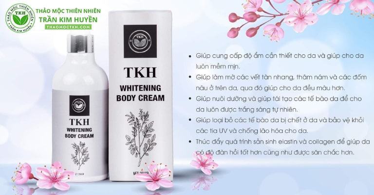 Kem dưỡng body TKH - Whitening Body Cream 