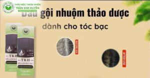 Dầu gội phủ bạc 2 in 1 Trần Kim Huyền